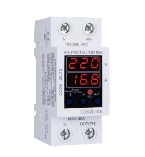 عکس محصول محافظ ولتاژ و جریان 60A