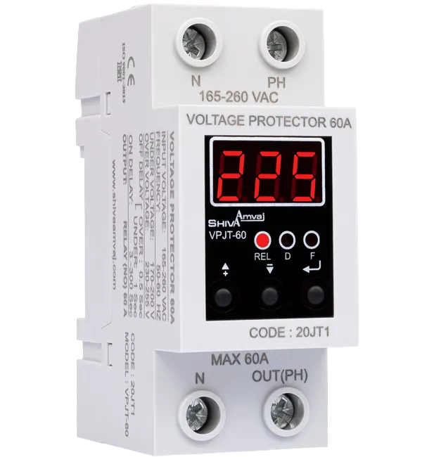 عکس محصول محافظ ولتاژ دیجیتال60A