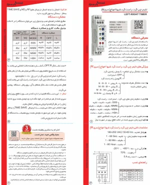 دیگر عکس های محصول تایمر چپ گرد-راست گرد سری M