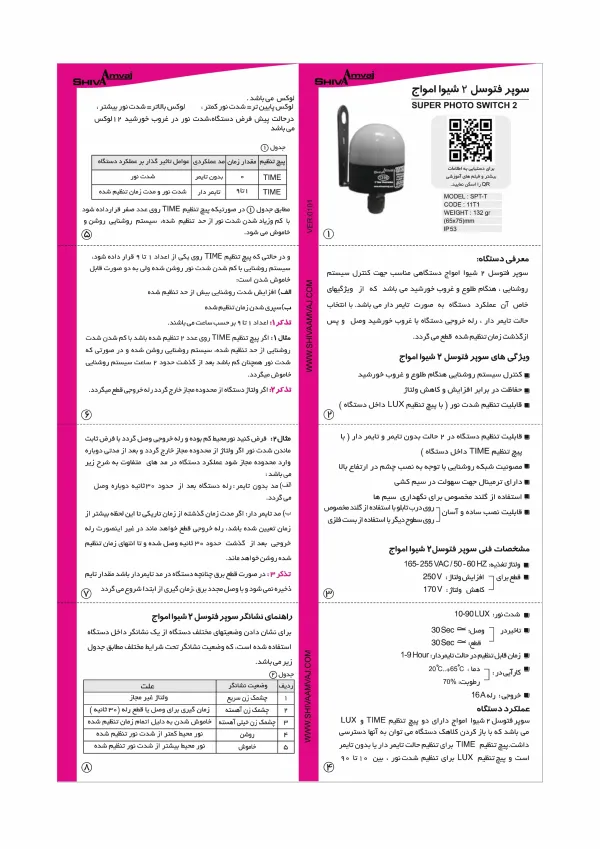 عکس محصول سوپر فتوسل تایمردار