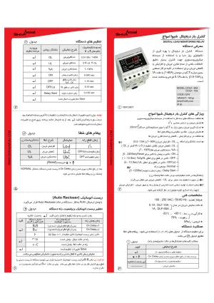 دیگر عکس های محصول کنترل بار دیجیتال