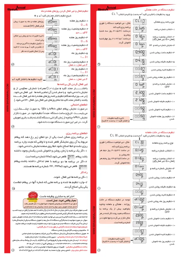 عکس محصول ساعت فرمان سری N